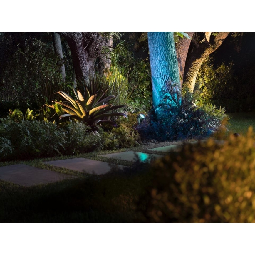 Philips 17462/30/P7 - LED RGB Utomhuslampa Hue LILY LED/15W/230V IP44