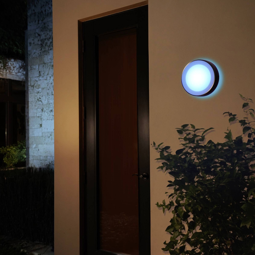 Philips - LED RGBW Dimbar vägglampa utomhus Hue DAYLO LED/15W/230V 2000-6500K IP44