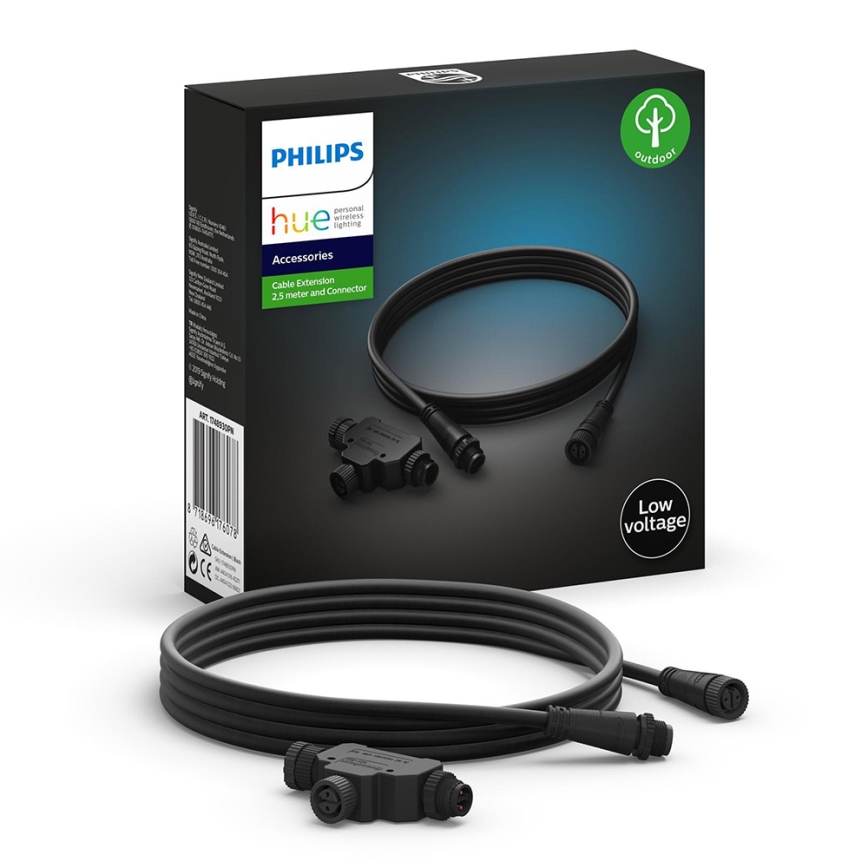 Philips 17489/30/PN - kabel 2,5 m + T Grenuttag