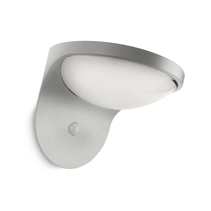 Philips 17808/87/16 - LED Solcellslampa med rörelse- och skymningssensor MYGARDEN DUSK 1xLED/1W/3,7V 2200 mAh IP44