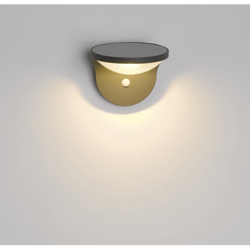 Philips 17808/93/16 - LED utomhus sollampa med sensor Skymning 1xLED/1W/3.7V