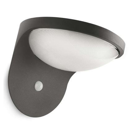 Philips 17808/93/16 - LED utomhus sollampa med sensor Skymning 1xLED/1W/3.7V