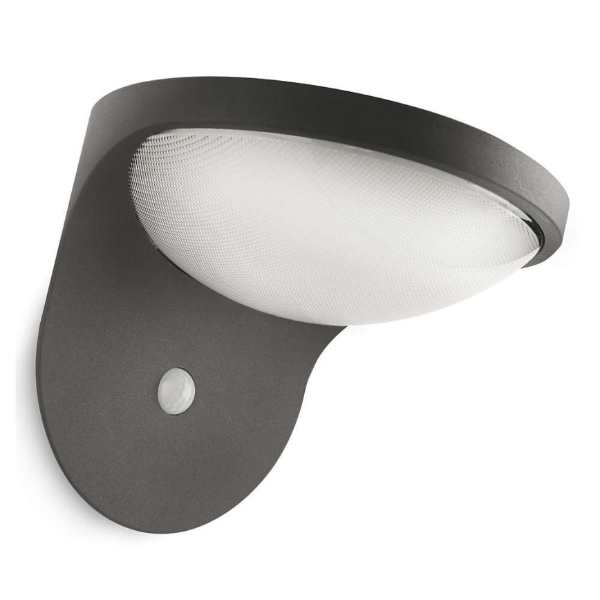 Philips 17808/93/16 - LED utomhus sollampa med sensor Skymning 1xLED/1W/3.7V