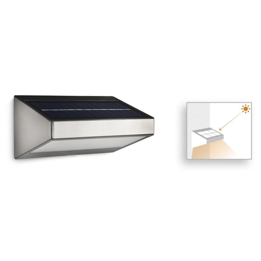 Philips 17810/47/16 - Sollampa LED belysning MYGARDEN Grön Hem 1xLED/1W