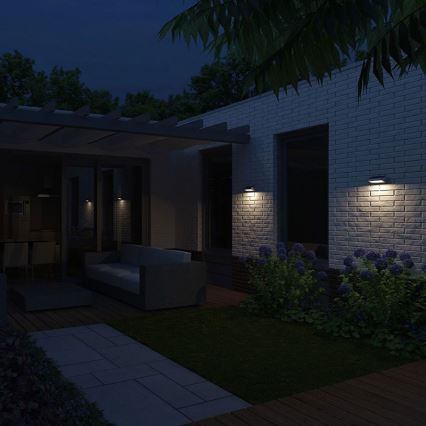 Philips 17811/47/16 - Sollampa LED belysning med sensor MYGARDEN Grön Hem LED/15W