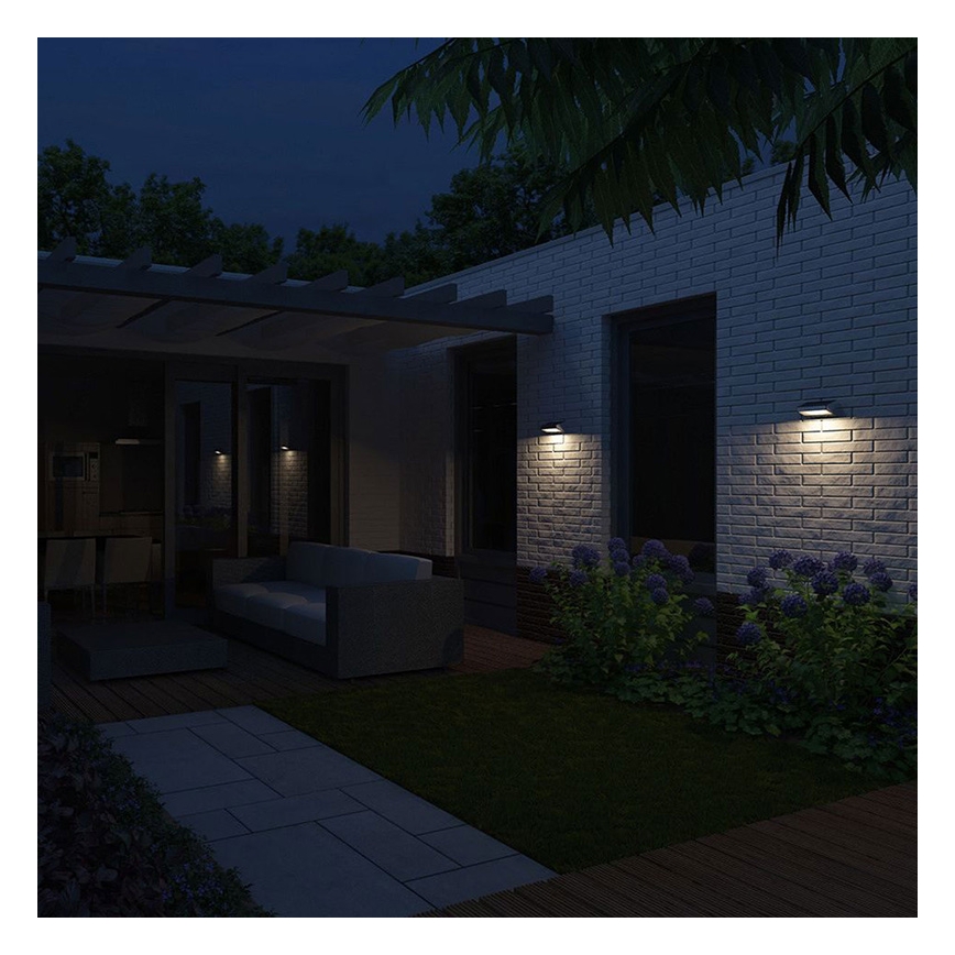 Philips 17811/47/16 - Sollampa LED belysning med sensor MYGARDEN Grön Hem LED/15W