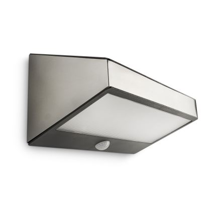 Philips 17811/47/16 - Sollampa LED belysning med sensor MYGARDEN Grön Hem LED/15W