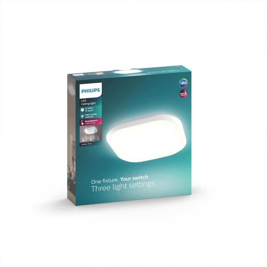 Philips 32810/31/P3 - LED Dimbar Takbelysning CANAVAL LED/18W/230V