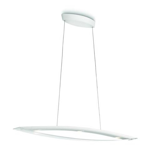 Philips 37368/31/16 - LED Ljuskrona med snöre INSTYLE 3xLED/7.5W vit