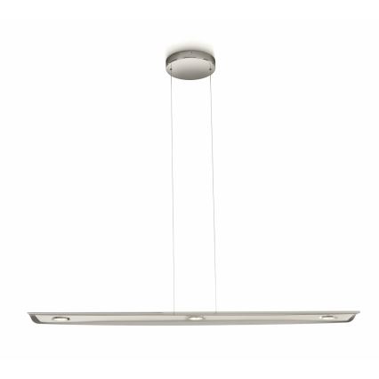 Philips 37865/11/16 - LED ljusreglerad ljuskrona på textilsladd LEDINO AVANCE 3xLED/6W/230V