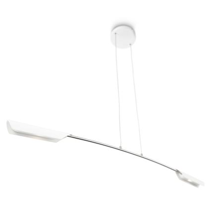 Philips 37950/31/16 - LED ljusreglerad ljuskrona på textilsladd LEDINO BIS 2xLED/7,5W