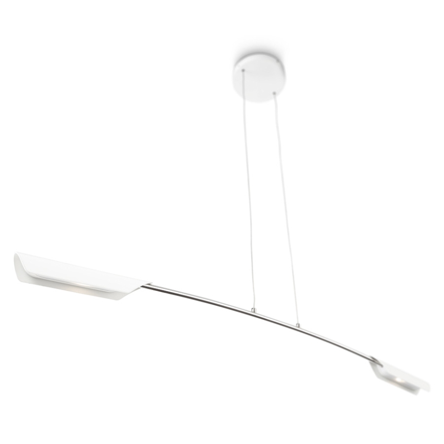 Philips 37950/31/16 - LED ljusreglerad ljuskrona på textilsladd LEDINO BIS 2xLED/7,5W