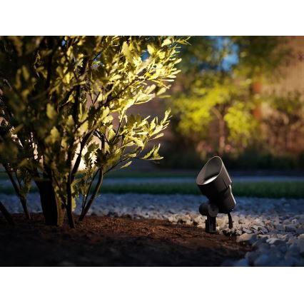 Philips - SET OM 3x LED Utomhus spotlampa LED/6W/230V 2700K IP44