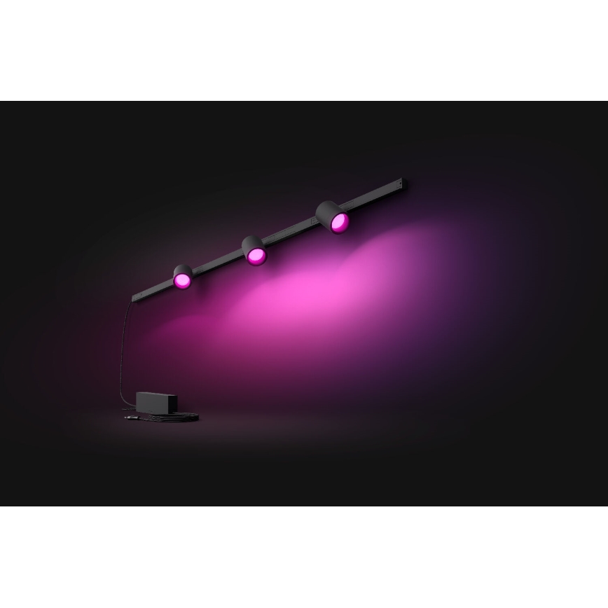 Philips - SET OM 3 LED RGB Dimbara armaturer för Hue-skena PERIFO LED RGB/15,6W/230V 2000-6500K