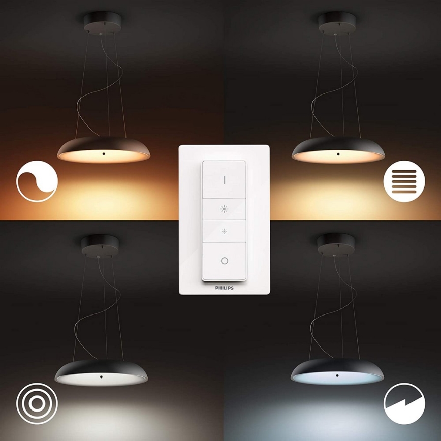 Philips 40233/30/P6 - Dimbar LED-lampakrona med snöre Hue AMAZE LED/39W/230V + Fjärrkontroll