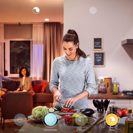 Philips - LED ljusreglerad ljuskrona på textilsladd FAIR LED/33,5W/230V 2200-6500K + fjärrkontroll
