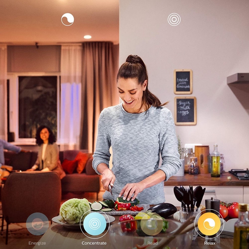 Philips - LED ljusreglerad ljuskrona på textilsladd FAIR LED/33,5W/230V 2200-6500K + fjärrkontroll