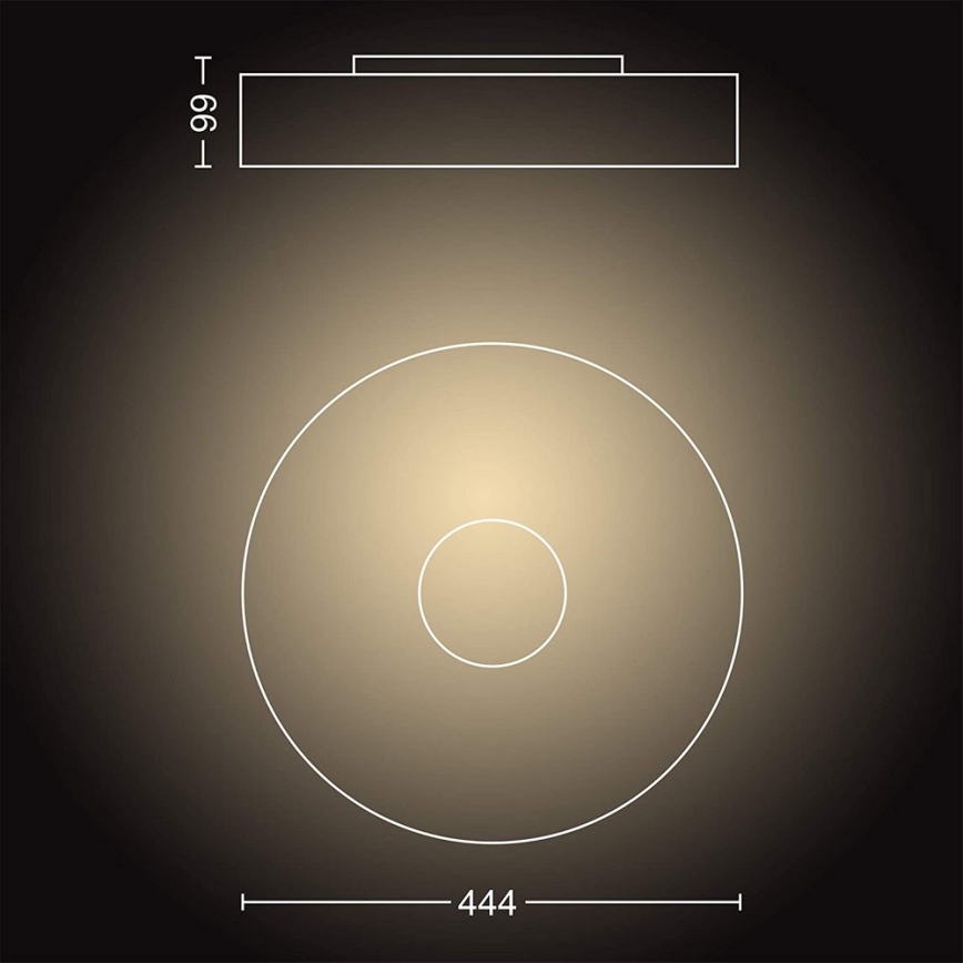Philips 40340/31/P6 - LED Dimbar belysning Hue FAIR LED/33,5W/230V + Fjärrkontroll