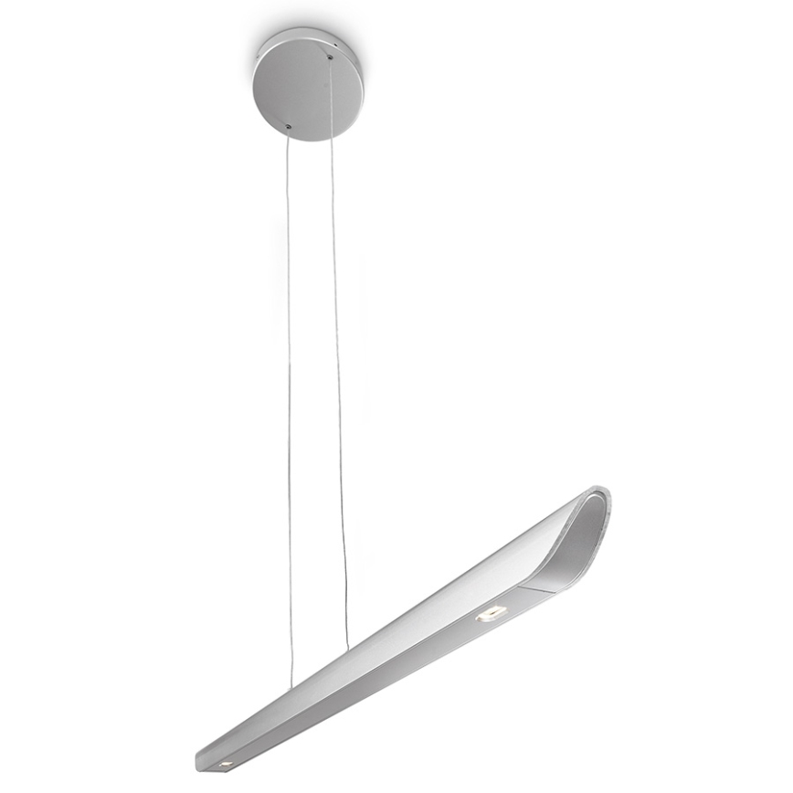 Philips 40747/48/16 - LED ljusreglerad ljuskrona på textilsladd MYLIVING SELV 2xLED/7,5W/230V