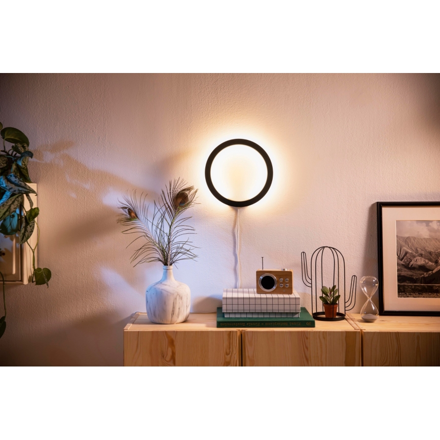 Philips - LED RGBW Ljusreglerad vägglampa Hue SANA White och Color Ambiance LED/20W/230V