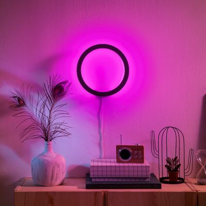 Philips - LED RGBW Ljusreglerad vägglampa Hue SANA White och Color Ambiance LED/20W/230V