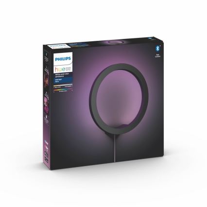 Philips - LED RGBW Ljusreglerad vägglampa Hue SANA White och Color Ambiance LED/20W/230V