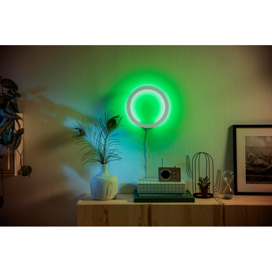Philips - LED RGBW Ljusreglerad vägglampa Hue SANA White och Color Ambiance LED/20W/230V