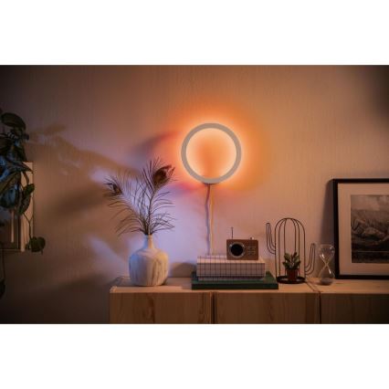 Philips - LED RGBW Ljusreglerad vägglampa Hue SANA White och Color Ambiance LED/20W/230V