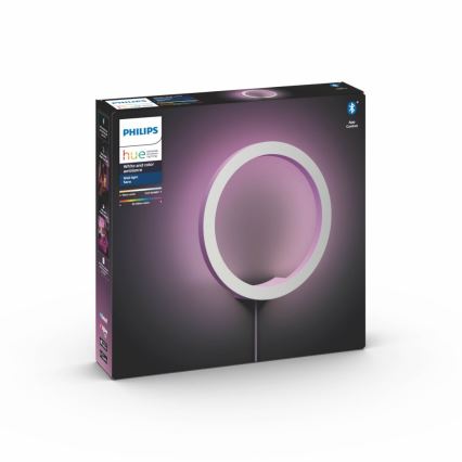 Philips - LED RGBW Ljusreglerad vägglampa Hue SANA White och Color Ambiance LED/20W/230V