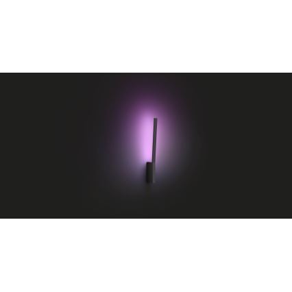 Philips - LED RGBW Ljusreglerad vägglampa Hue LIANE White And Color Ambiance 1xLED/12W/230V