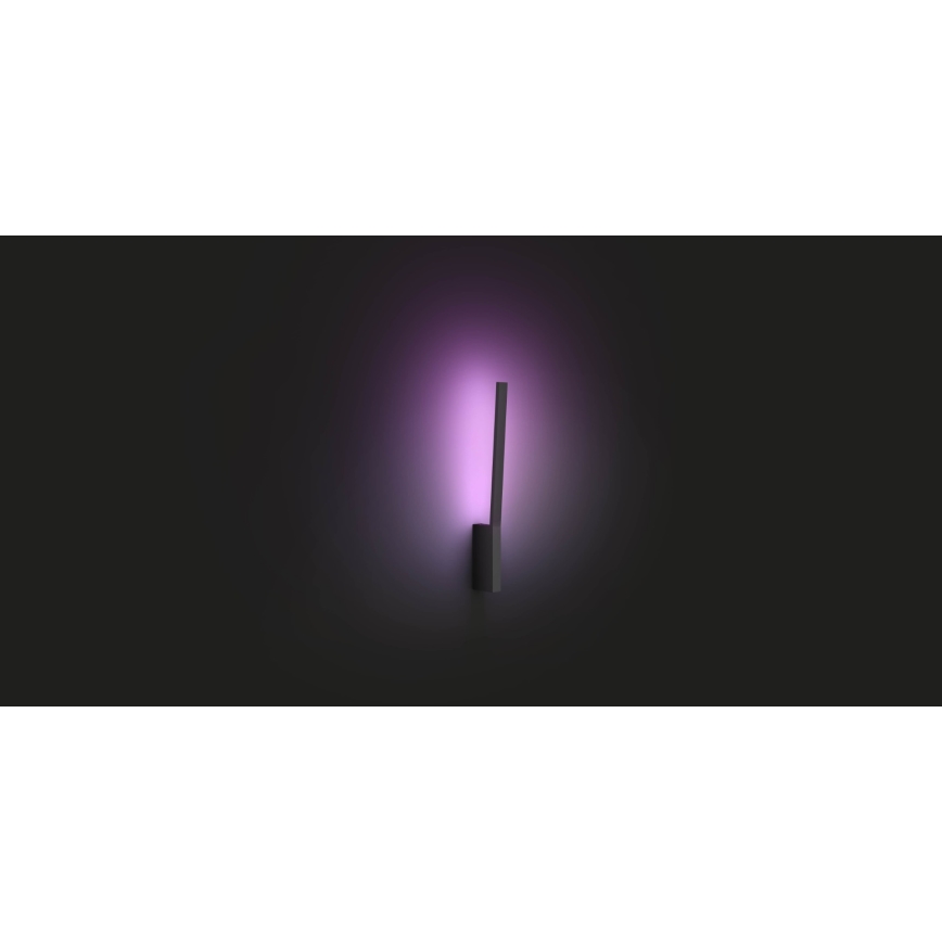 Philips - LED RGBW Ljusreglerad vägglampa Hue LIANE White And Color Ambiance 1xLED/12W/230V