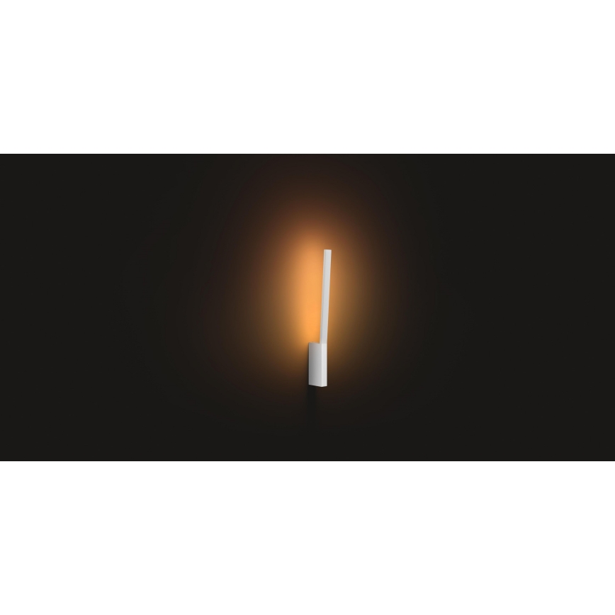 Philips - LED RGBW Ljusreglerad vägglampa Hue LIANE White And Color Ambiance 1xLED/12W/230V