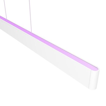 Philips - LED RGBW Ljusreglerad ljuskrona på textilsladd Hue ENSIS White And Color Ambiance 2xLED/39W/230V