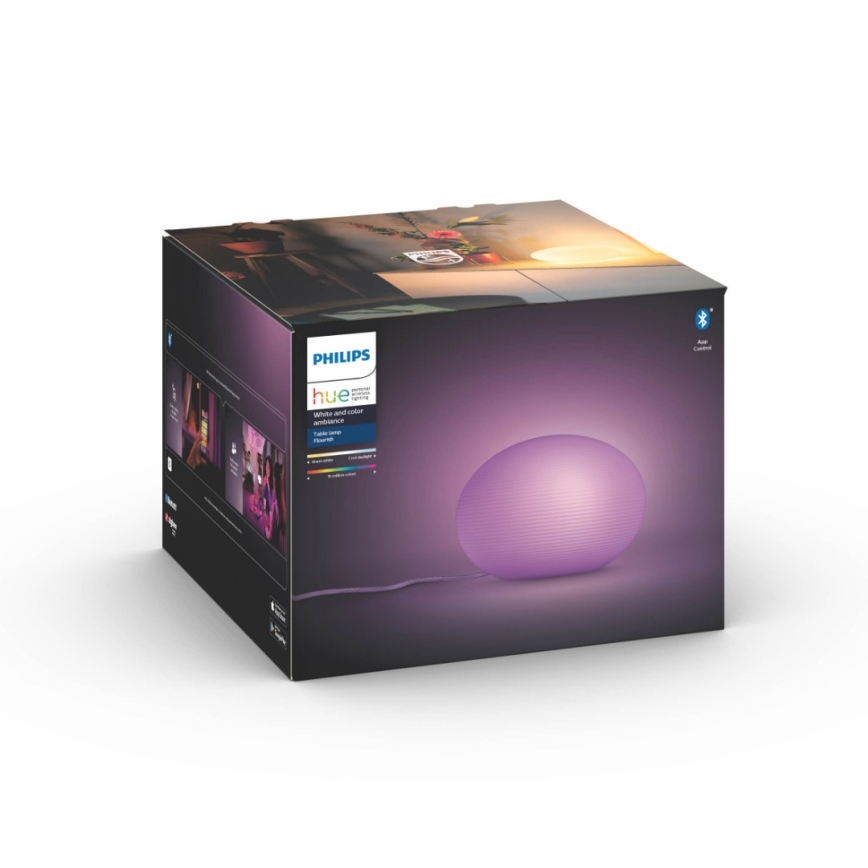 Philips 40904/31/P9 – LED RGB Bordslampa Hue FLOURISH WACA 1×E27/9.5W/230V