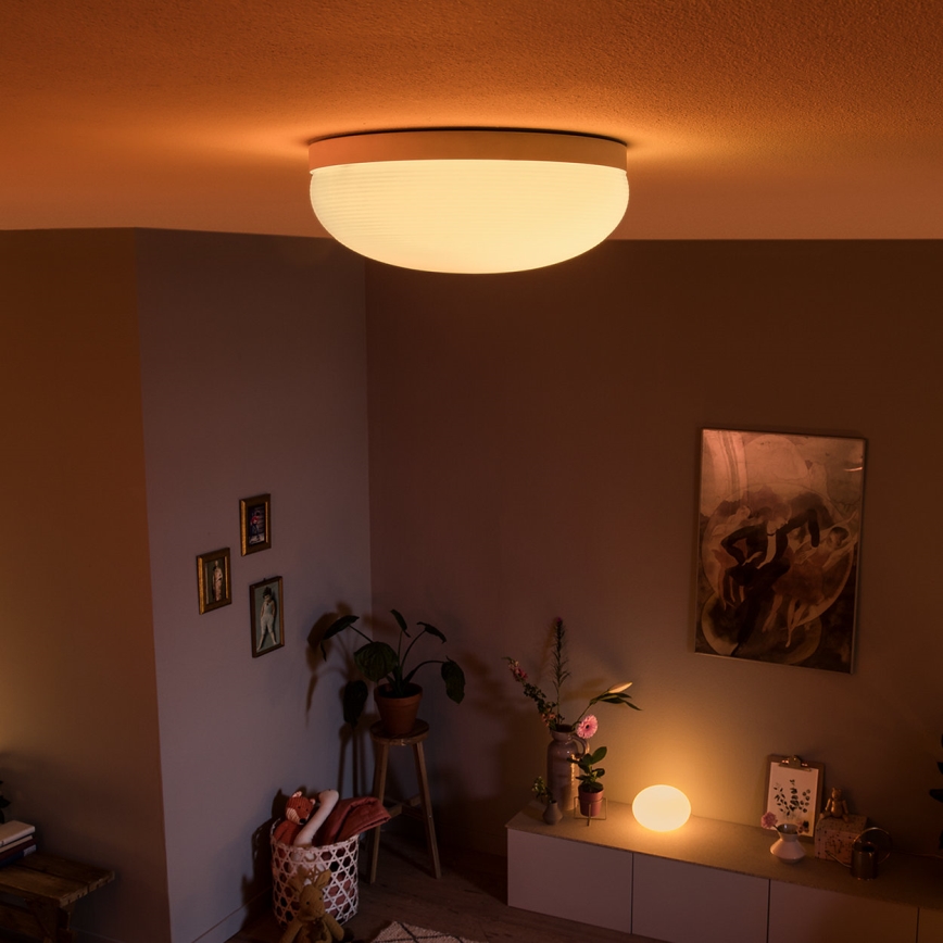 Philips - RGBW Dimbar taklampa Hue FLOURISH White And Color Ambiance LED/32W/230V