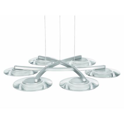 Philips 40972/48/16 - LED Ljuskrona MYLIVING VAGA 6xLED/2,5W/230V