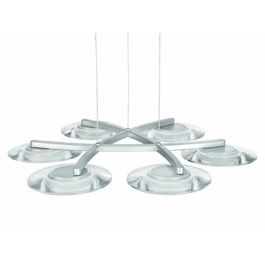 Philips 40972/48/16 - LED Ljuskrona MYLIVING VAGA 6xLED/2,5W/230V