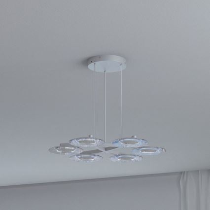 Philips 40972/48/16 - LED Ljuskrona MYLIVING VAGA 6xLED/2,5W/230V