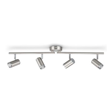 Philips 50138/11/P1 - LED spotlight MYLIVING ESPIMAS 4xLED/4.3W/230V