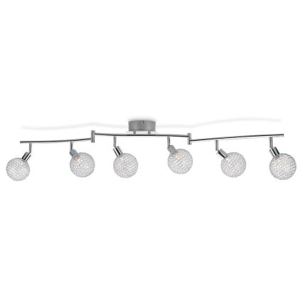 Philips 50161/11/PN - Spotlight MYLIVING NET 6xG9/28W/230V