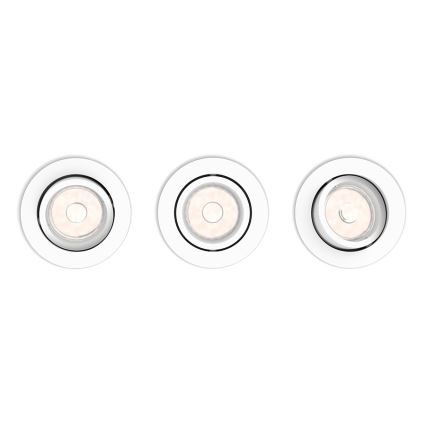 Philips 50183/31/PN - SET 3x Hängande Takbelysning ENNEPER 1xGU10/5.5W/230V