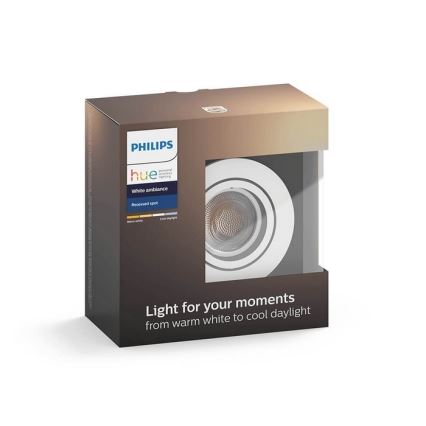 Philips - LED Dimbar Hue MILLISKIN-armatur 1xGU10/5,5W/230V + fjärrkontroll