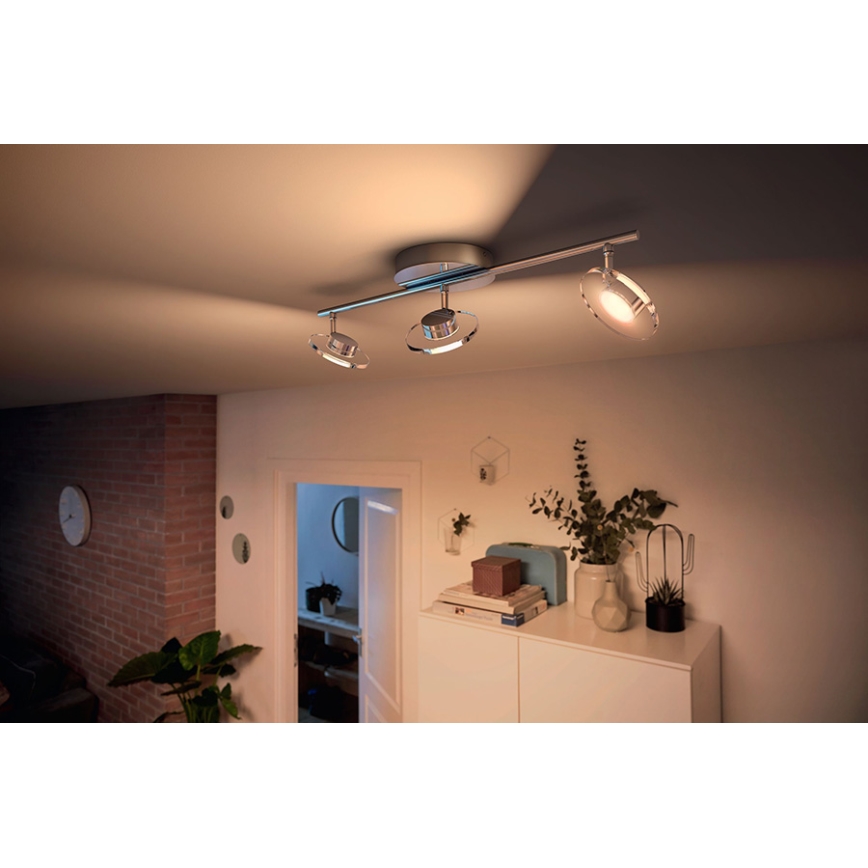 Philips 50443/11/P0 - LED Dimbar spotlight GLISSETTE 3xLED/4,5W/230V