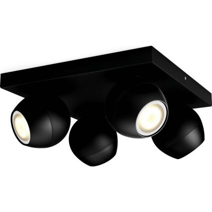 Philips 50474/30/P6 - LED Dimbar spotlight Hue BUCKRAM 4xGU10/5W/230V
