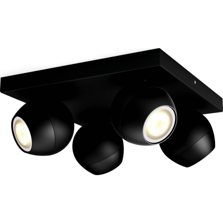 Philips 50474/30/P6 - LED Dimbar spotlight Hue BUCKRAM 4xGU10/5W/230V