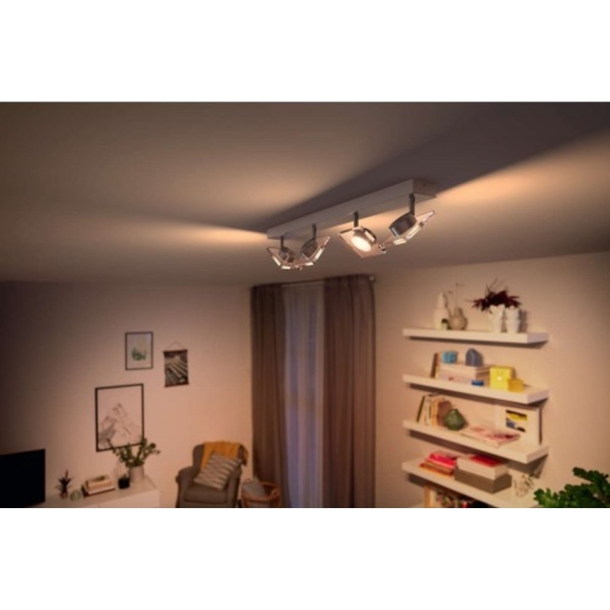 Philips 50484/17/PO - LED spotlight GOLYGON 4xLED/4,5W/230V