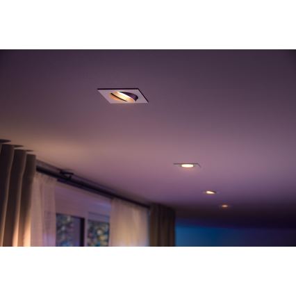 Philips - LED RGB Ljusreglerad upphängd taklampa Hue CENTURA 1xGU10/5,7W/230V