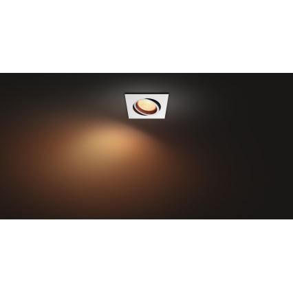 Philips - LED RGB Ljusreglerad upphängd taklampa Hue CENTURA 1xGU10/5,7W/230V