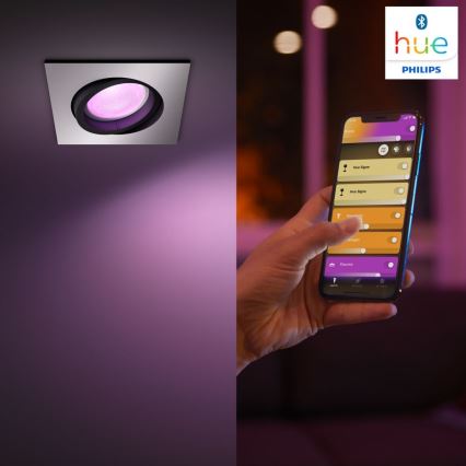 Philips - LED RGBW Ljusreglerad upphängd taklampa Hue CENTURA 1xGU10/5,7W/230V