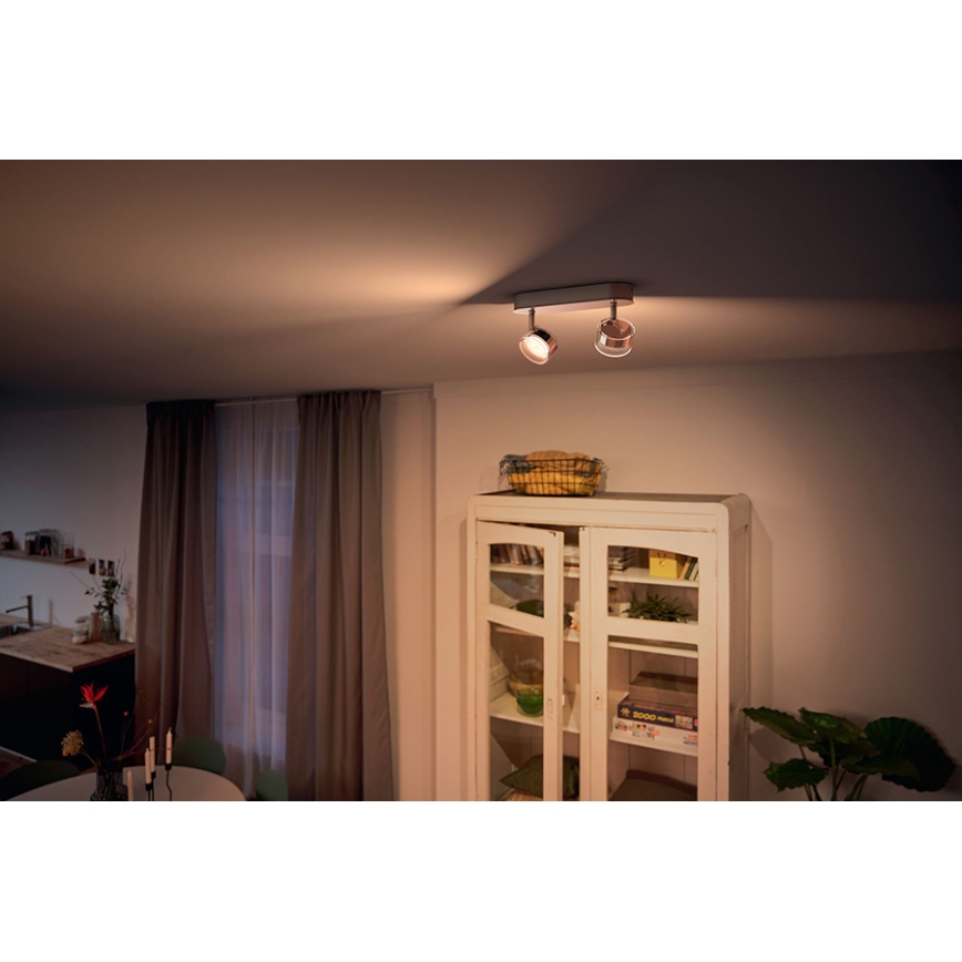 Philips - LED ljusreglerad spotlight 2xLED/4,5W/230V